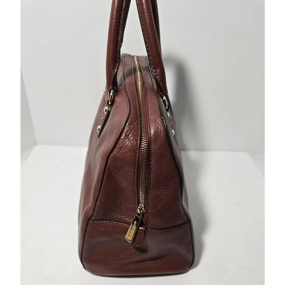 Michael Kors Satchel Doctor Style bag Purse Medium Brown